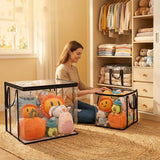 Sac de rangement transparent PVC ultra résistant
