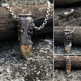 Collier tête de mort Sainte-Croix