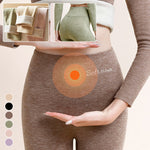 Pantalon cache-ventre en soie