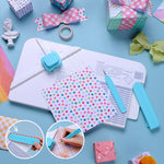 Tableau d'écriture pour boîte de cadeau enveloppée