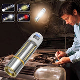 Lampe de poche rechargeable multifonctionnelle à longue distance