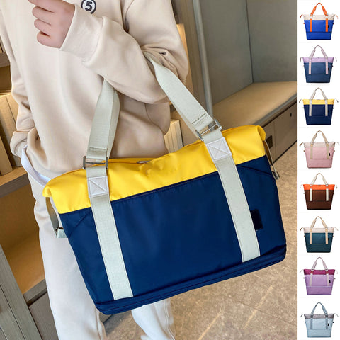 Sac de voyage de grande capacité à couleurs vives