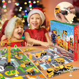 Boîte à surprises de jouets véhicules d'ingénierie