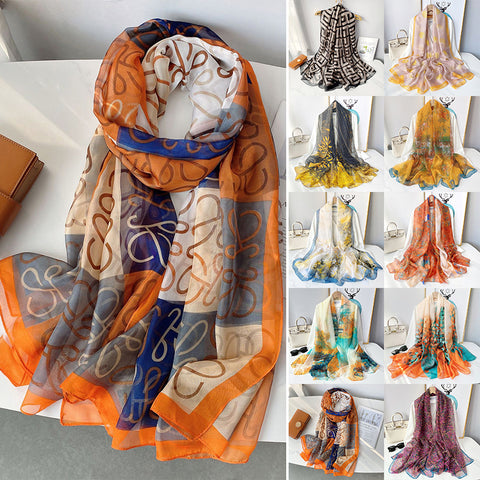 Nuages de voile doux Châle fin d'été