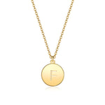 Collier rond avec lettres
