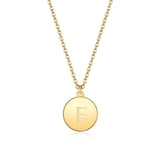 Collier rond avec lettres