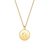 Collier rond avec lettres