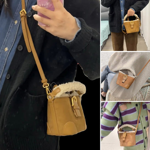 SAC À BANDOULIÈRE EN FOURRURE