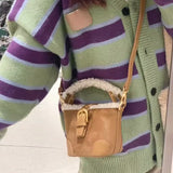 SAC À BANDOULIÈRE EN FOURRURE