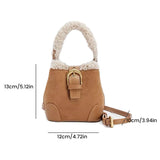 SAC À BANDOULIÈRE EN FOURRURE