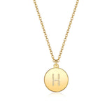 Collier rond avec lettres
