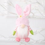 Lapin de Pâques Ornement Poupée lapin pour décoration d'intérieur