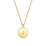 Collier rond avec lettres