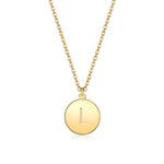 Collier rond avec lettres