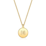 Collier rond avec lettres