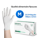 100PCS de Gants Jetables en Nitrile