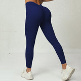 Leggins de gymnastique à dos en V