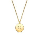 Collier rond avec lettres