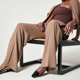 Pantalon à Plis en Crêpe