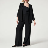 Pantalon à Plis en Crêpe