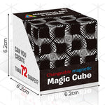 Cube magique magnétique interchangeable