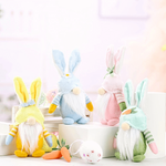 Lapin de Pâques Ornement Poupée lapin pour décoration d'intérieur