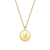 Collier rond avec lettres