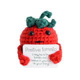 🥔Drôle de cadeau tricoté Positive Potato🥔