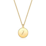 Collier rond avec lettres
