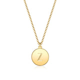 Collier rond avec lettres