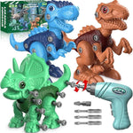 Juguete de construcción de dinosaurios para niños