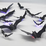 Décoration LED Chauve-Souris 3D