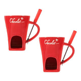 Multifunktionell keramisk fonduemugg