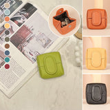 Mini porte-monnaie de couleur unie