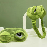 Masque de sommeil grenouille