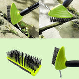 Ensemble combiné polyvalent de 3 brosses à mauvaises herbes