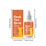 Spray de soin cutané pour chien contre puces et tiques