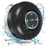 Mini Haut-parleur Bluetooth de douche à ventouse étanche avec lumière Led
