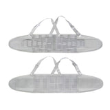 Ceinture de travail avec ceinture de fixation côtelée