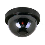 Fausse caméra de surveillance simulée avec lumière rouge