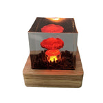 Ornement nuage de champignons explosifs