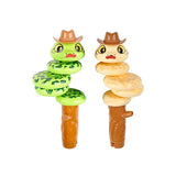 Jouets en forme de serpent sifflant et torsadé
