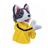 Poupée en peluche avec gants Husky
