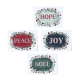 Cartes de Noël colorées