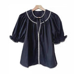 Chemise brodée Shell Clash