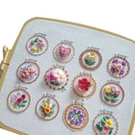 Kit de broderie de cadre de petite fleur