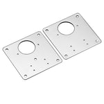 Jeu de charnières pour portes d'armoires