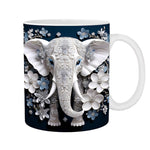 Tasse imprimée éléphant