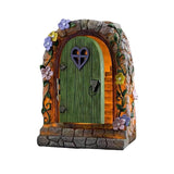 Ornement de porte en pierre de jardin