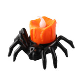 Lampe à bougie à dos d'araignée